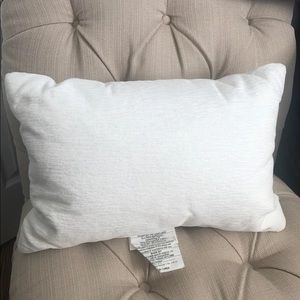 Threshold white throw pillow